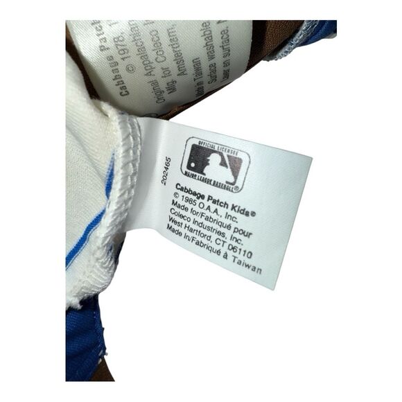 1984 African American Cabbage Patch Kids Cubs Doll Red Stamp MLB Uniform - Picture 7 of 10